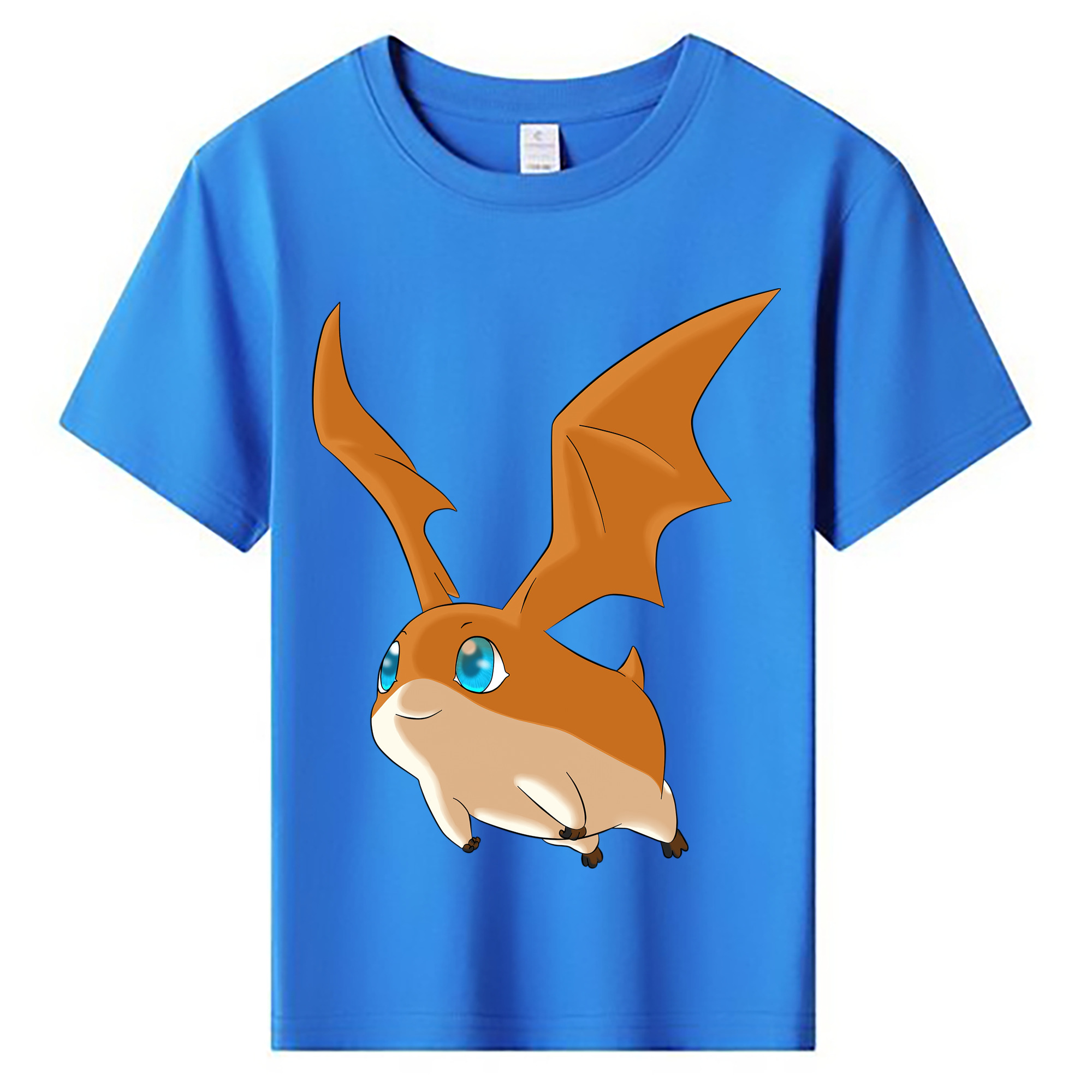（画像用） Digimon デジタルモンスター/デジモン 綿100％キッズTシャツ（フロントプリント）